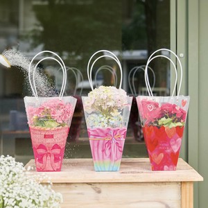 Fancy Paper Bag Flower Presents