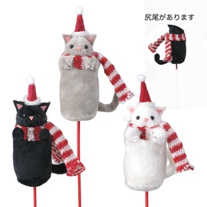 圣诞节用品 花朵 猫 圣诞节