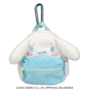 サンリオ リュック型ポーチ シナモン　カラビナ付き 小物入れ