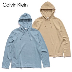 连帽衫 Calvin Klein 棉 男士 罗纹