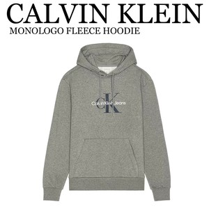 《即納》CALVIN KLEIN■ パーカー■裏起毛■MONOLOGO FLEECE HOODIE