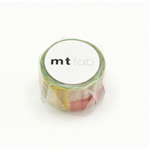【カモ井加工紙】mt fab　穴空きテープ　チケット    /  マスキングテープ