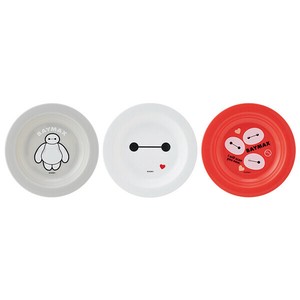 【公式】 小皿3Pセット(12cm) 【ベイマックス】 スケーター
