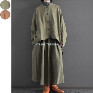 Skirt Dolman Sleeve Wrap Skirt Pocket [A/W NEW]