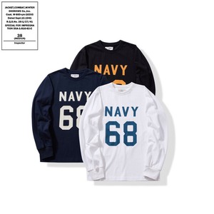 P23133 メンズトッブス アウトドア 2025秋冬新作 長袖 Tシャツ ラウンドネック 字母