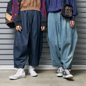 【2025新作】ダイヤ型デニムパンツ