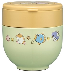 スケーター 【予約販売】折りたたみ ハンドル付き 保温・保冷丼ジャー 星のカービィ／フレンズ