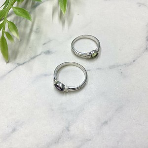 戒指 Design 圆形 黄铜 宝石