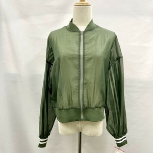 Blouson Jacket Transparency Drop-shoulder Blouson Sheer [2025 NEW]