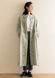 洋装/连衣裙 刺绣 2025年 花朵 公平贸易 棉 秋冬新品