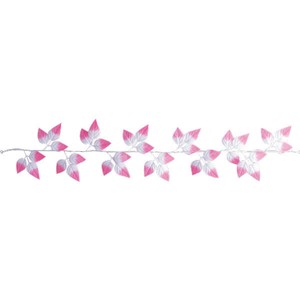 ピンクリーフ ショートガーランド W20XL116cm/店舗装飾・イベント用品