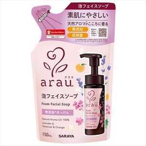 アラウ．　泡フェイスソープ　詰替用　150mL 【洗顔・クレンジング】