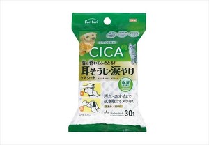 フリフリ耳そうじ・涙やけケアシート30枚 【ウェットティッシュ】