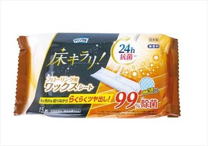 クリンクル床キラリワックスシート15枚 【ウェットティッシュ】