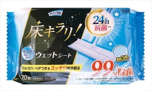 クリンクル床キラリフローリングウェットシート20枚 【ウェットティッシュ】