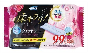 クリンクル床キラリフローリングウェットFR20枚 【ウェットティッシュ】
