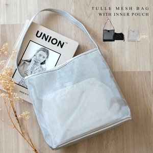 Shoulder Bag Transparency Shoulder Bag Drawstring Bag Mesh
