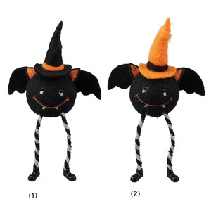 秋装飾品　ハロウィン　フェルトコウモリ足ブラドール
