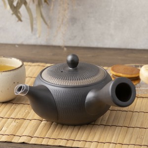 常滑烧 日式茶壶 网眼