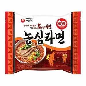 【特価9/5迄】農心 ノンシム ラーメン 124g 韓国有名ラーメンの再発売！賞味期限25.10.21