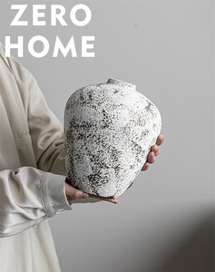 レトロな 模様 陶器 花差し 玄関やリビングのアクセサリー 生け花用