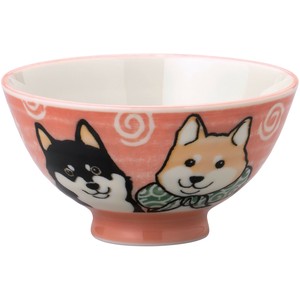 美浓烧 饭碗 柴犬 餐具 日本制造