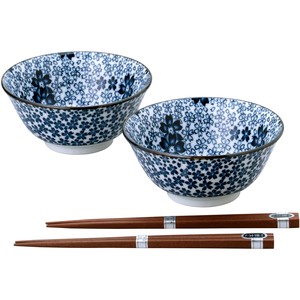 美浓烧 丼饭碗/盖饭碗 餐具 附筷子 日本制造