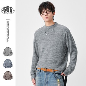 P23174カジュアル ヴィンテージ Tシャツ ラウンドネック 2025秋冬新作 メンズ カップル ゆったり 長袖