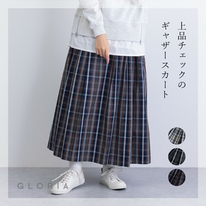 裙子 缩褶裙 2025年 色织格纹 腰部 秋冬新品