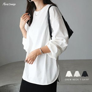 クルーネック ロング 長袖 Tシャツ