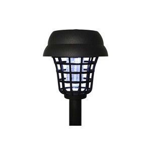2WAY ソーラー 殺虫ライト 太陽光 虫避け 電撃 ブルーライト LEDライト 防雨構造 アプローチライト HC