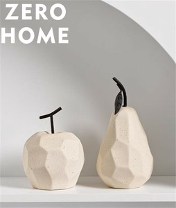 陶器フルーツ リンゴ梨 飾り シンプル テレビ台 ホームアクセサリー