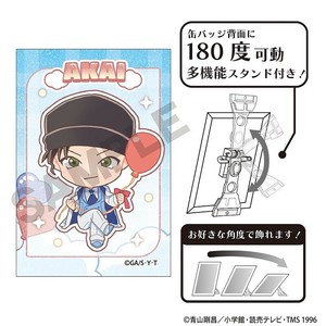 ■2025AW　先行予約■　名探偵コナン　グリッターアート缶バッジ　赤井 秀一/バルーン/ミニキャラver.