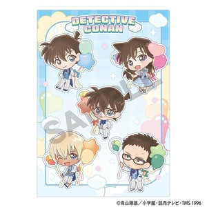 ■2025AW　先行予約■　名探偵コナン　シングルクリアファイル　ブルー/バルーン/ミニキャラver.