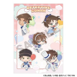 ■2025AW　先行予約■　名探偵コナン　シングルクリアファイル　ピンク/バルーン/ミニキャラver.