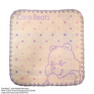 ケアベア パウダーシュガー ミニタオル　ハンカチ