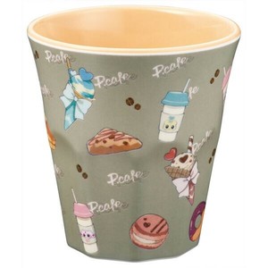 スケーター 【予約販売】メラミンタンブラー（270mL）ふたプリ／カフェ