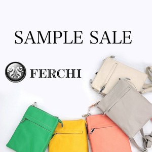 【SANPLE SALE】スペイン製レザーショルダーバッグ ［FERCHI］：32855