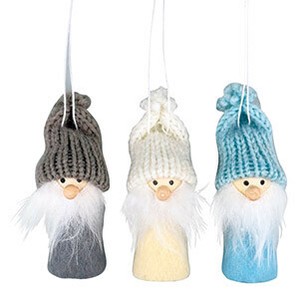 【クリスマス】【フラワーベース】ニットサンタ　3ｼｭｱｿｰﾄ