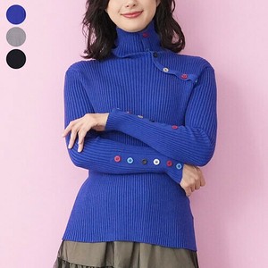 Sweater/Knitwear Ladies fashion Knit Pullover High-Neck [2025 NEW]