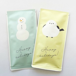 お茶メール（冬・Happy holidays・煎茶ティーバッグ 2g×10P）【深蒸し掛川茶/感謝/御礼/年末/冬】