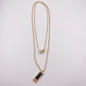 2連　リング　プレート　ネックレス　アクセサリーミセス　即納