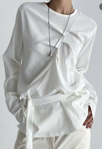 Button Shirt/Blouse Pintucked [A/W NEW]