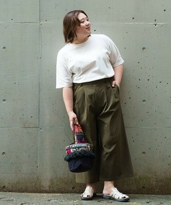 【2025秋冬新作】パンツ レディース ストレッチ 防水 ワイドパンツ ウエストゴム 大きいサイズ レディース