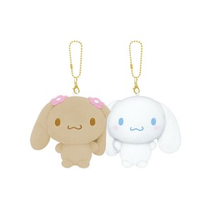 ■2025AW　先行予約■　サンリオキャラクターズ　ニコぬいキーホルダー　シナモロール＆モカ