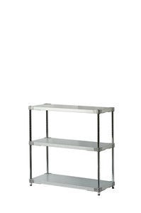【特価品】天馬　GR40-9090　オープンラック　3段　910×410×927mm