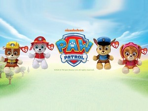 【Ty】Beanie Babies　PAW-PATROL ぬいぐるみ8種セット/パウパトロール/パウパト
