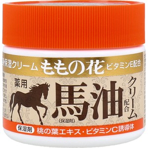 全身保湿クリーム ももの花 薬用 馬油配合クリーム 70g