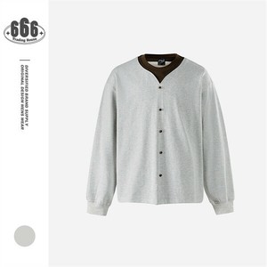 P23203 仮二件 Tシャツ ポロシャツ 保温 長袖 2025秋冬新作 メンズ トッブス レトロ
