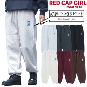 长裤 刺绣 RED CAP GIRL